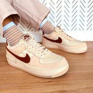 ❤️Nike Air Force 1 Shadow Shimmer 2022 Sz 9.5 Women's Shoes Sneakers DZ4705-200